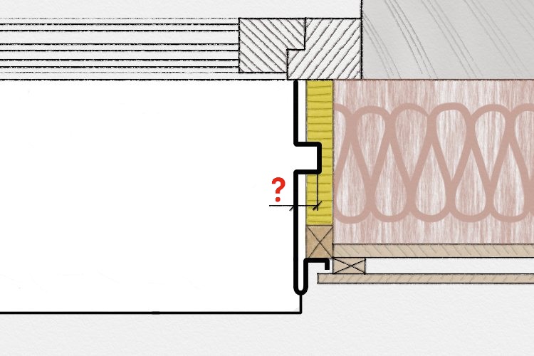 Tiefe Storenführung Darstellung